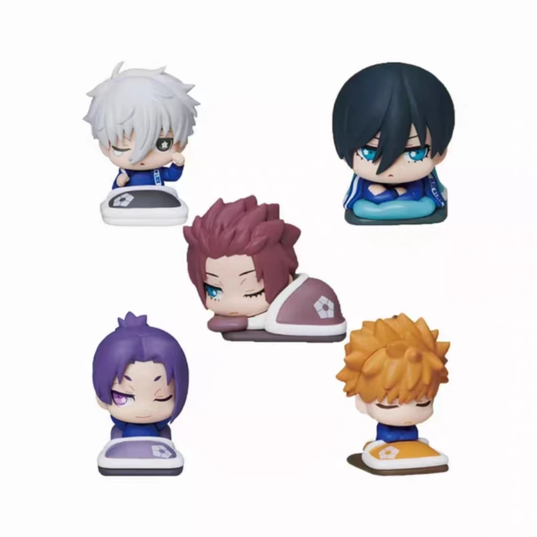 正版STASTO 蓝色监狱蓝锁 睡眠扭蛋 vol.2 凪玲王凛冴Q版睡姿现货