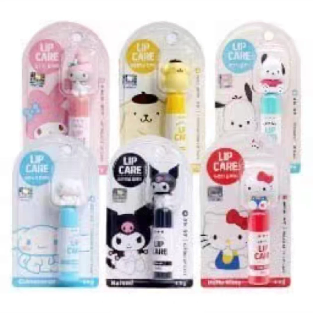 三丽鸥韩版唇膏玉桂布丁帕恰款