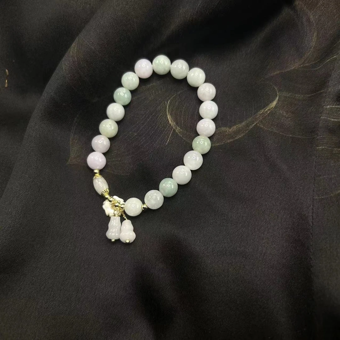 【玉合缘优选】天然翡翠手串手链 8238