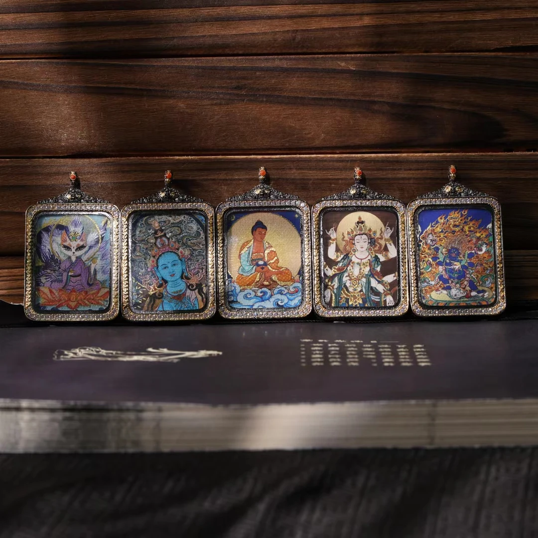 合金玻璃吊坠 壹加火火|原创设计卡卡大牌吊坠多样性发其一