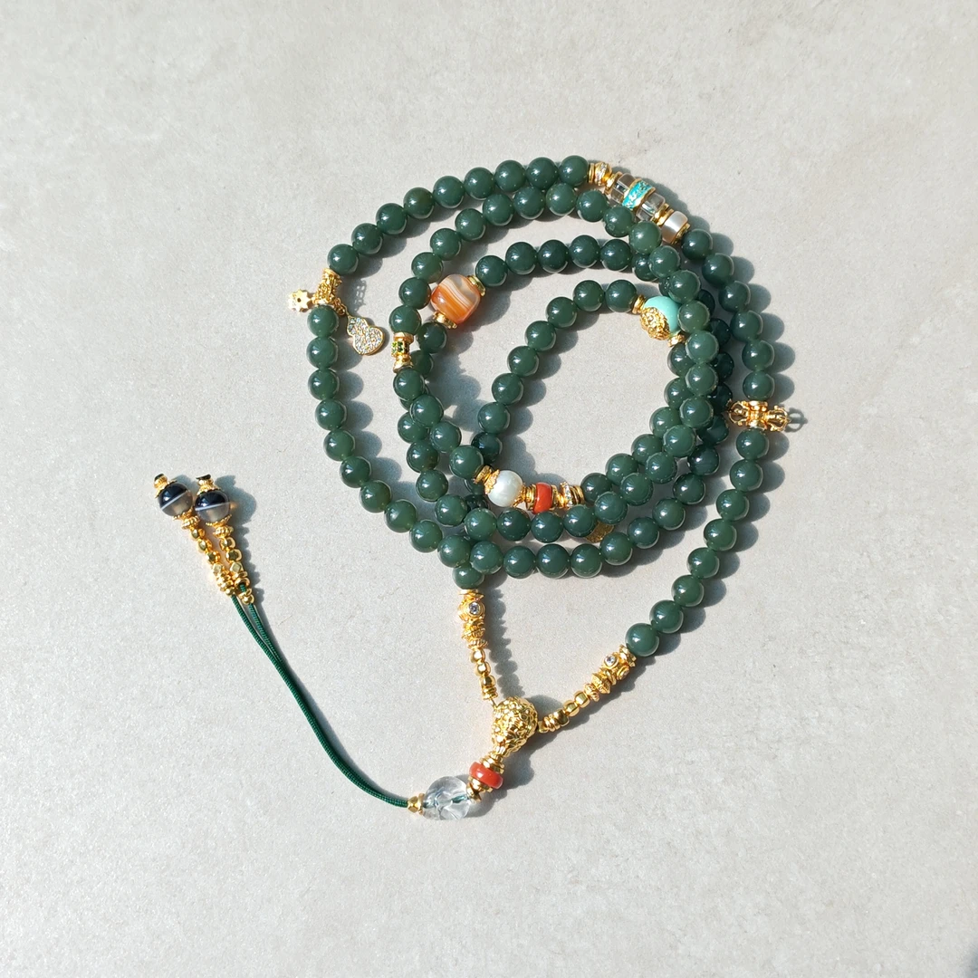 壹加火火|原创设计塔青多圈吊坠多样性发其一