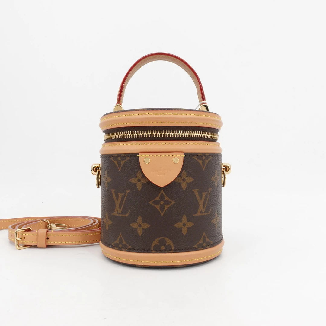 95新 LouisVuitton/路易威登 GGS 丨发财桶nano老花金扣/13779868