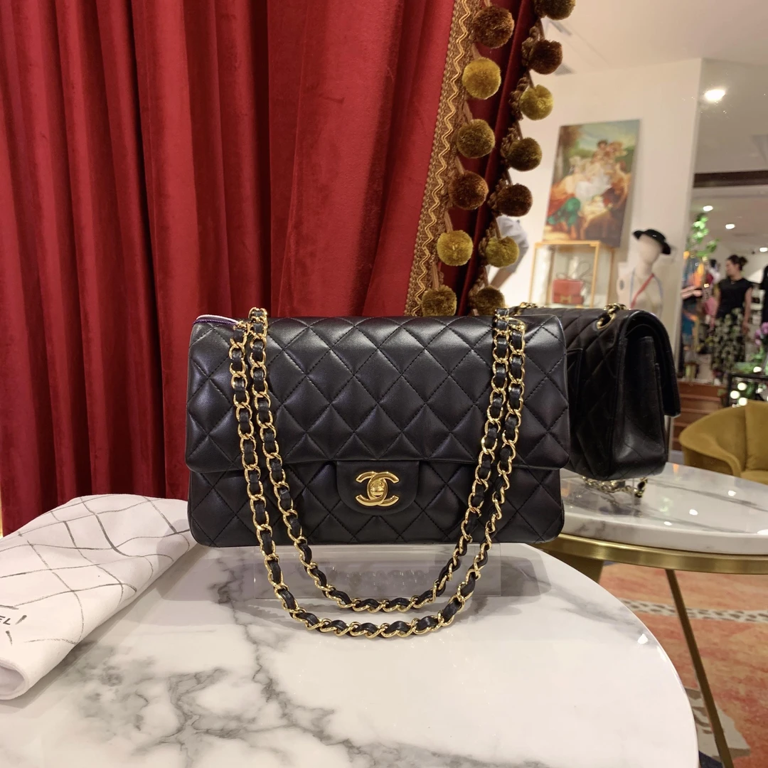 95新 Chanel/香奈儿 GGS丨香奈儿CF中号黑金24开 90951324