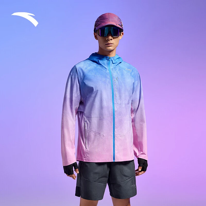 安踏空气甲丨抗紫外线运动外套男子风衣早秋双十一上衣152435604