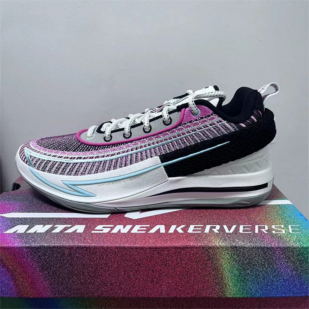 安踏锋芒一代SV篮球鞋民族刺绣配色专业实战潮流运动鞋112431113