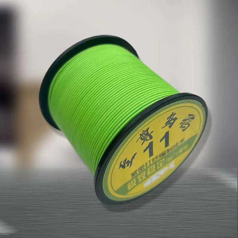 比磐石稳定工厂直发1.1mm9芯可视大马力双层进口编织丝主线正品