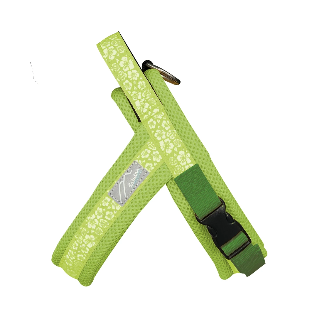 【中国总代理】日本Hakusan白山Aloha小花马鞍中小大型犬狗胸背带