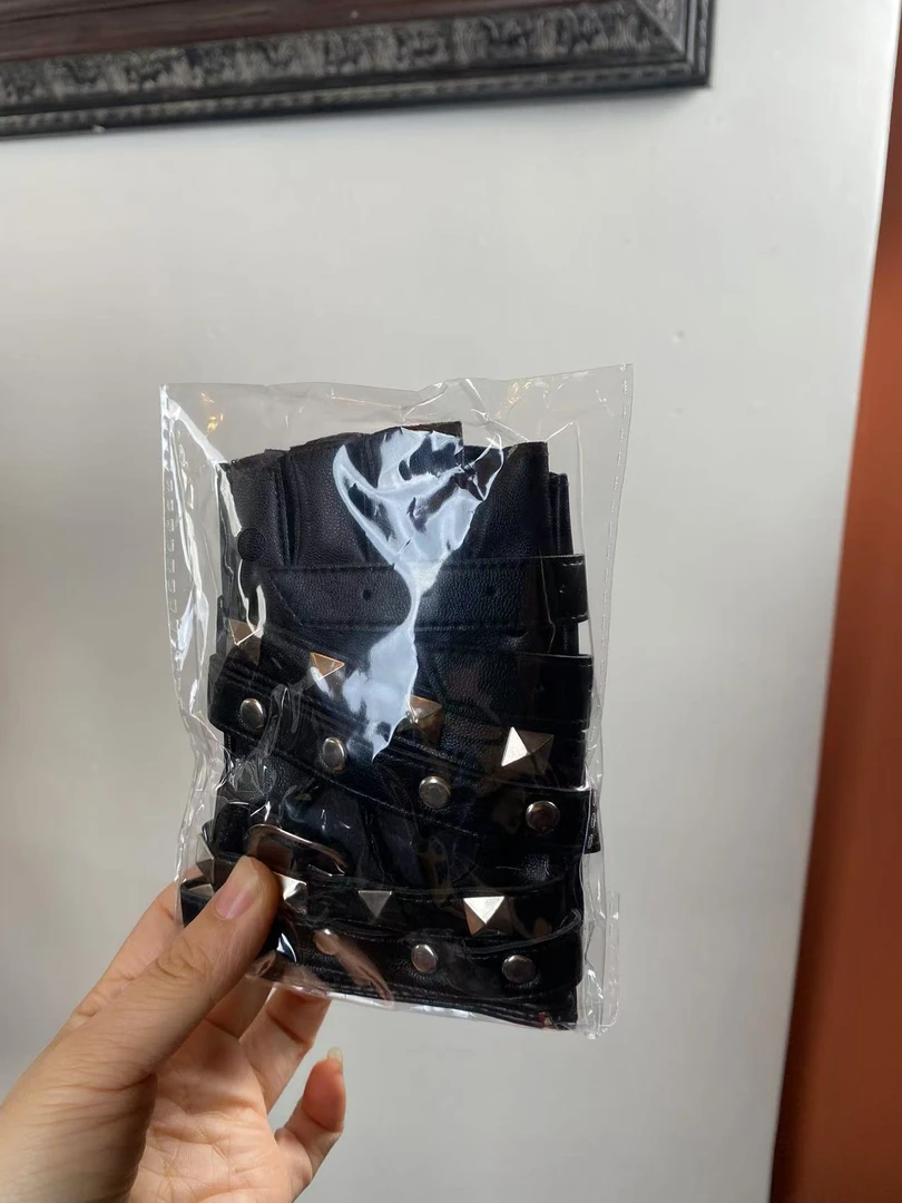 小手套模特潮服多巴胺潮服女童个性西装模特走秀潮