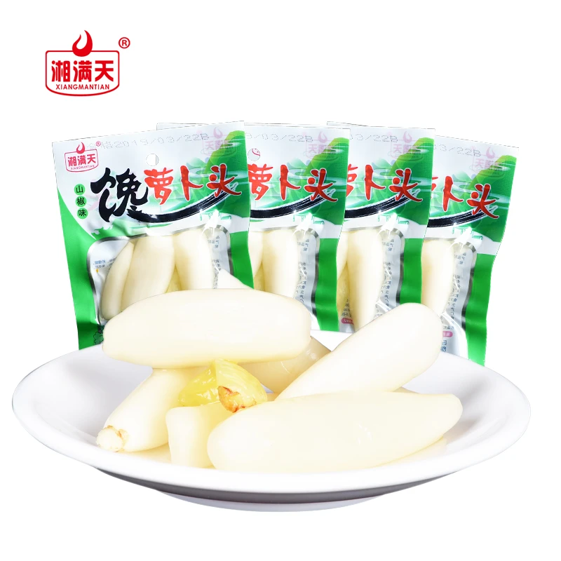 腌萝卜头泡椒山椒酸辣脆爽口开味泡萝卜下饭菜泡菜散称零食好吃