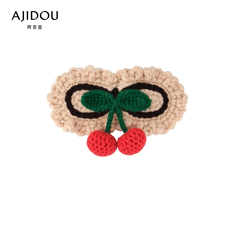 AJIDOU阿吉豆创意可爱甜心樱桃发夹小巧精致百搭发饰女小众轻奢款