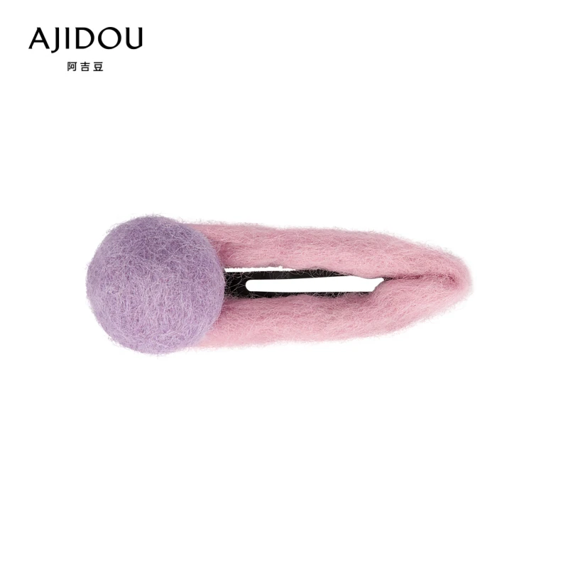 AJIDOU/ 阿吉豆落樱甜心系列可爱时尚学院风发夹小众轻奢设计送礼