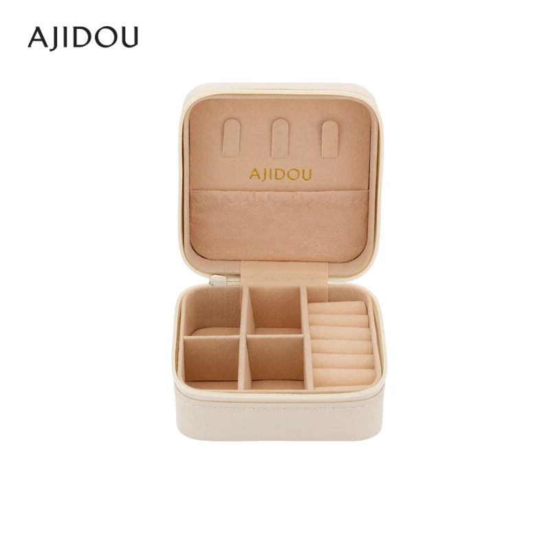 首饰盒/箱 【ZY】AJIDOU阿吉豆便携式饰品盒收纳盒