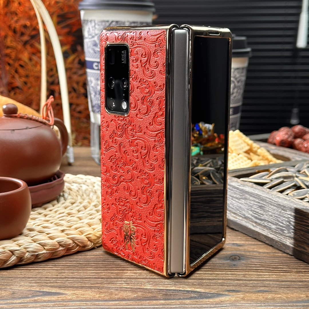 适用华为matex2手机壳折叠屏matex2典藏版手机套全包外壳高档防摔