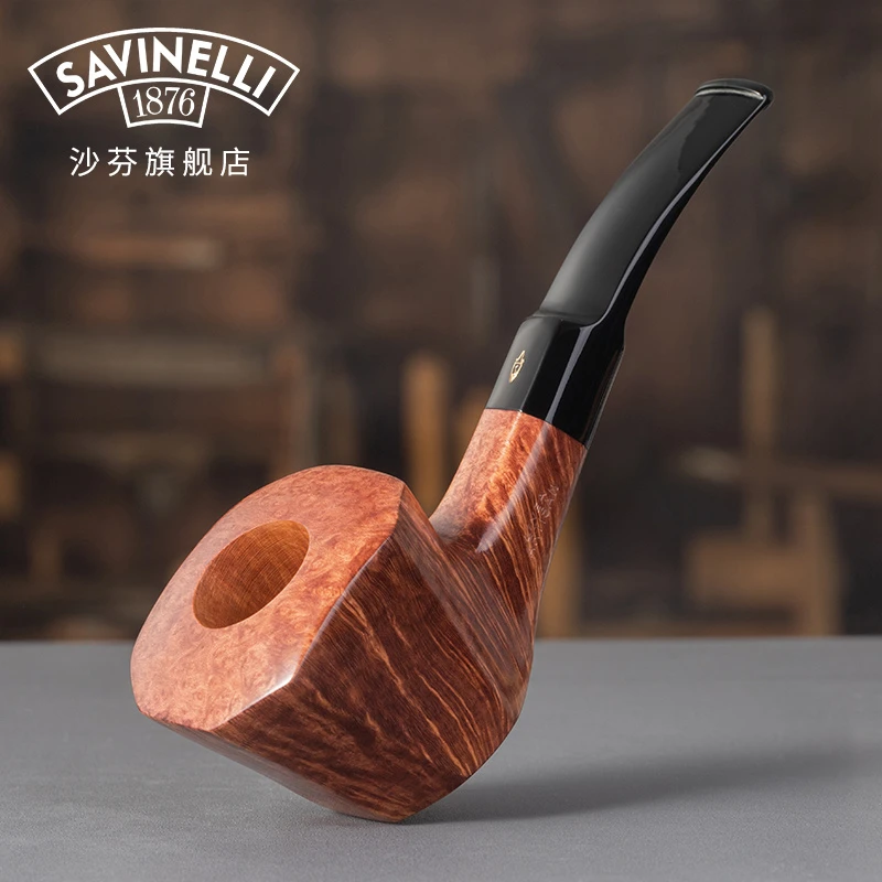 意大利沙芬进口石楠木烟斗技师杰作P139L限量纯手工烟斗200号