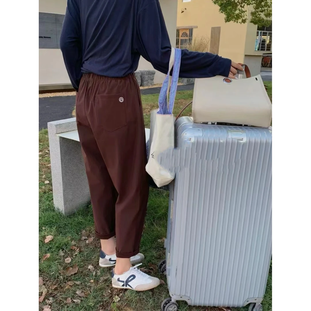 艳艳家 潮款时尚百搭奶奶裤