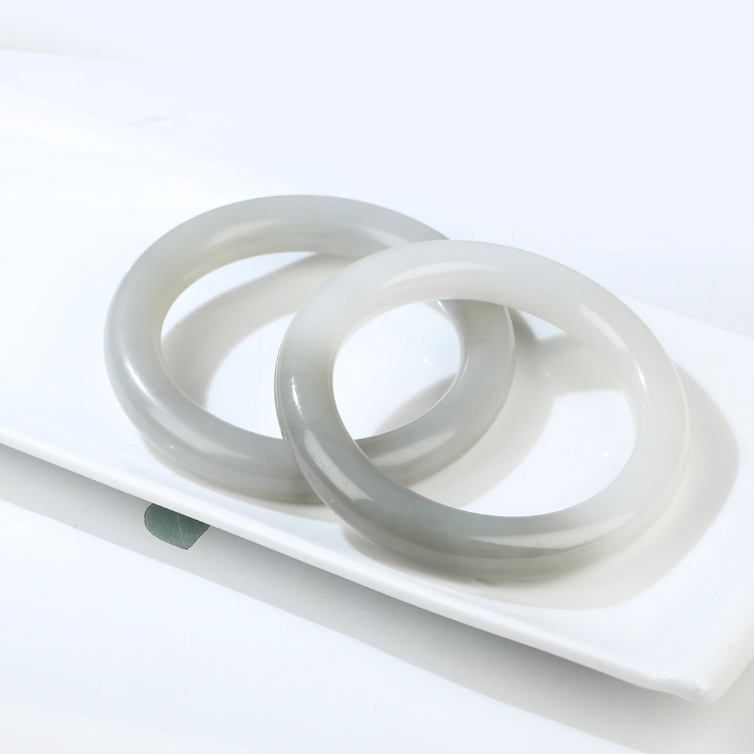 【麦子家族618大促】天然和田玉手镯玉镯女多样性发1 SZ77-