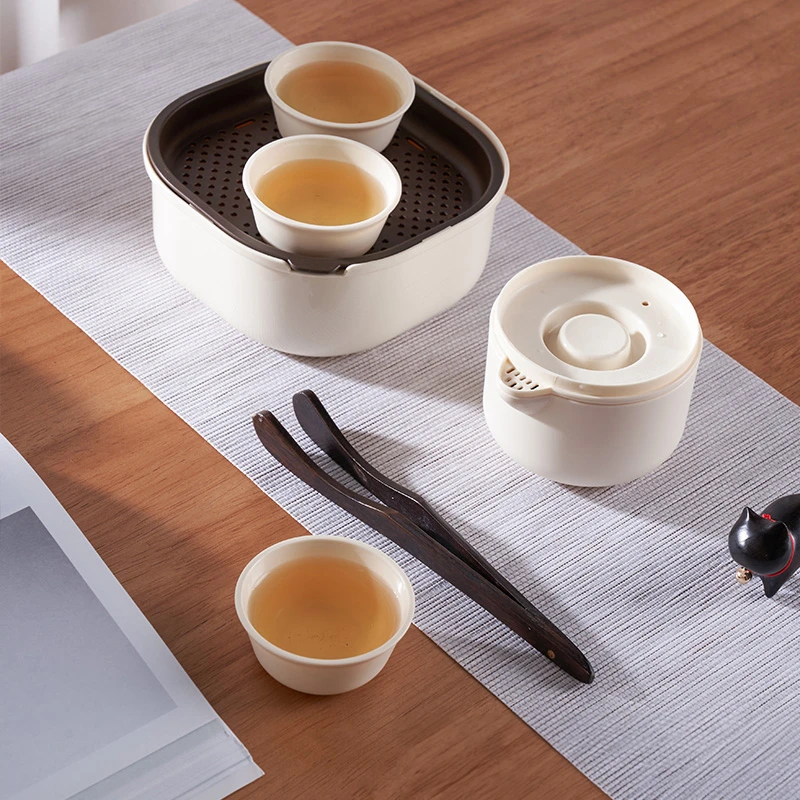 SXM/孙小美便携式户外茶具泡茶迷你家用潮汕松弛感茶具煮茶盆子