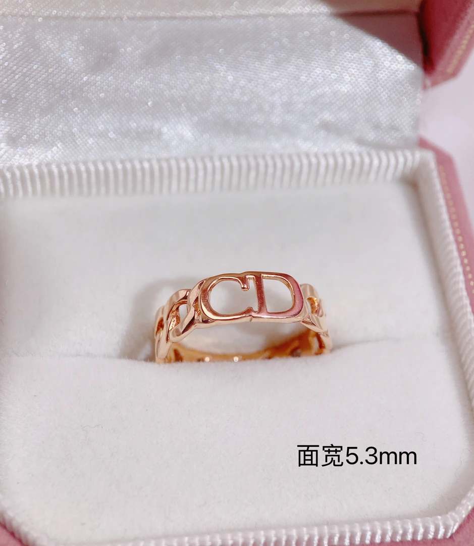 18k金时尚潮流戒指(5.5mm)