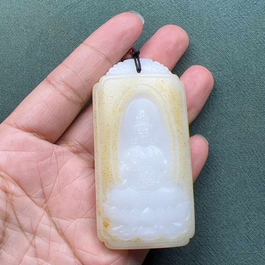 和田玉把件未镶嵌