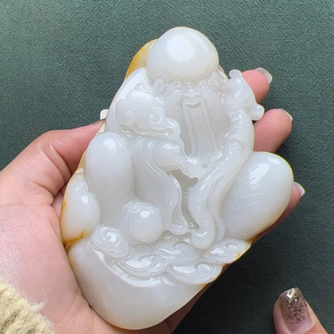 和田玉把件未镶嵌