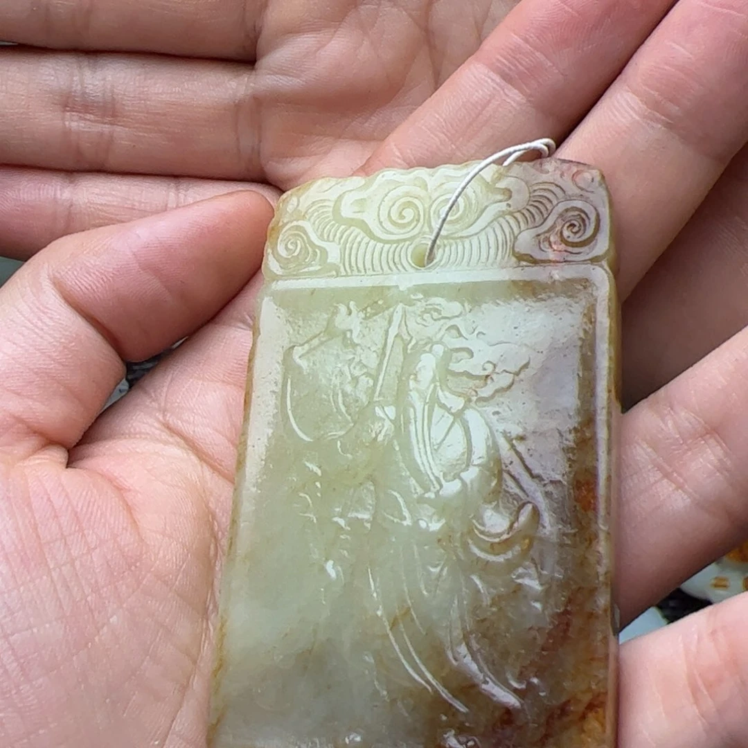 和田玉挂件未镶嵌