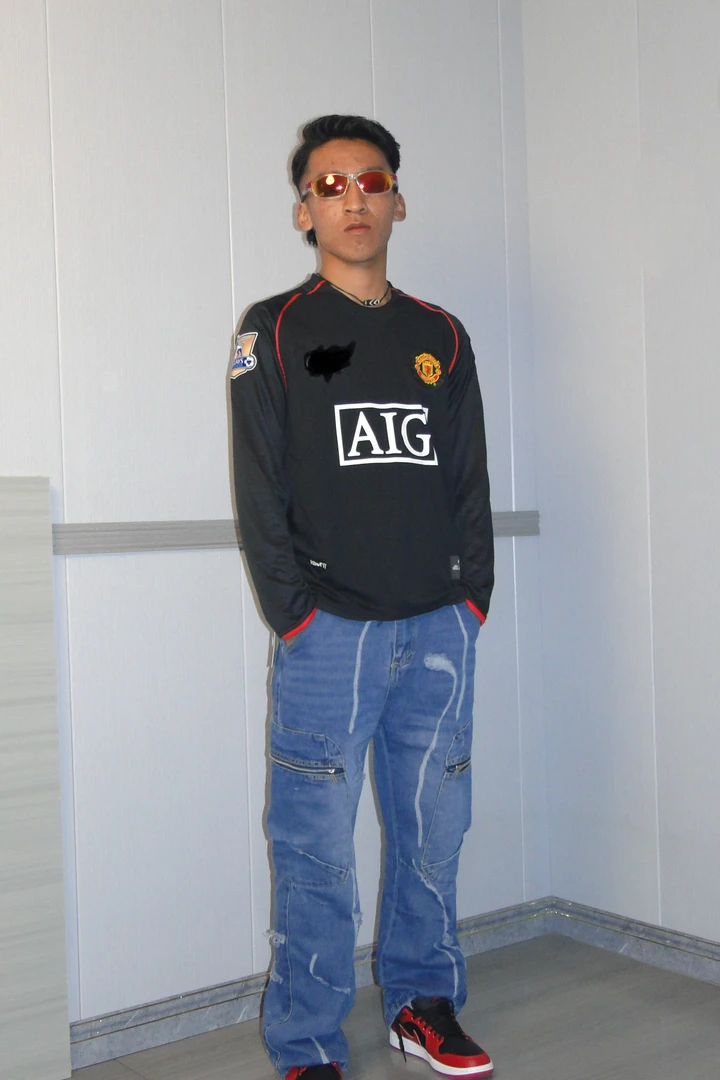 07-08曼联球衣7号C罗鲁尼第二客场复古版短袖长袖英超欧冠足球服