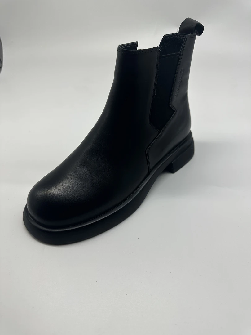 H10065高端牛皮软底短靴