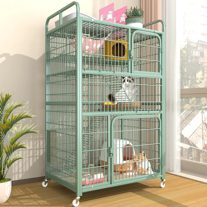 猫笼四层超大多猫猫笼子豪华猫房子双层猫别墅多功能家用多层城堡