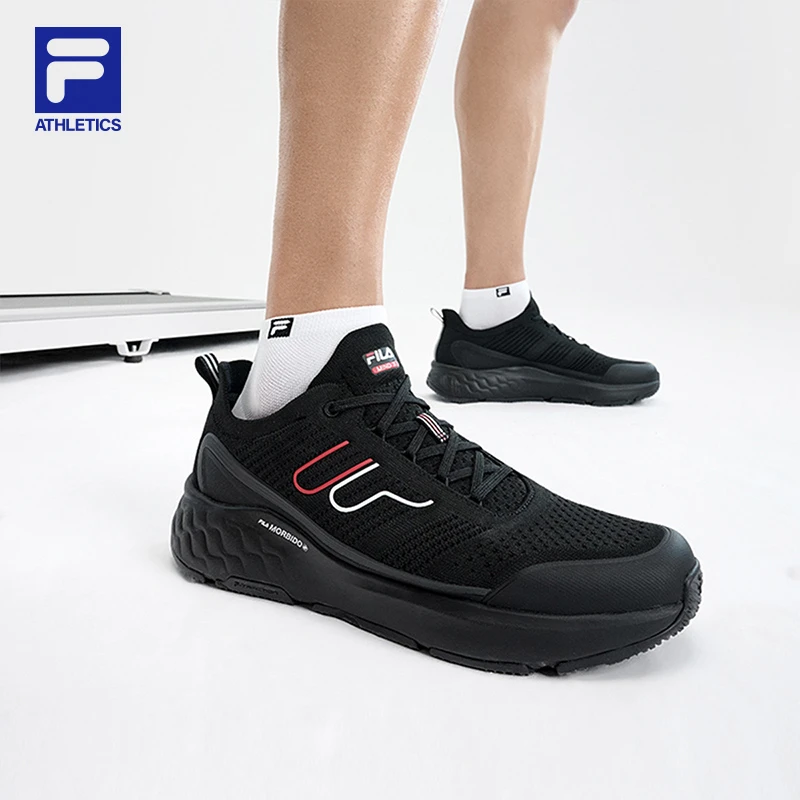 Fila/斐乐男款【减震透气跑鞋】舒适缓震网面软底跑鞋 A12M421804F