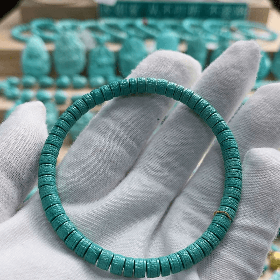 绿松石珠宝奇石未镶嵌