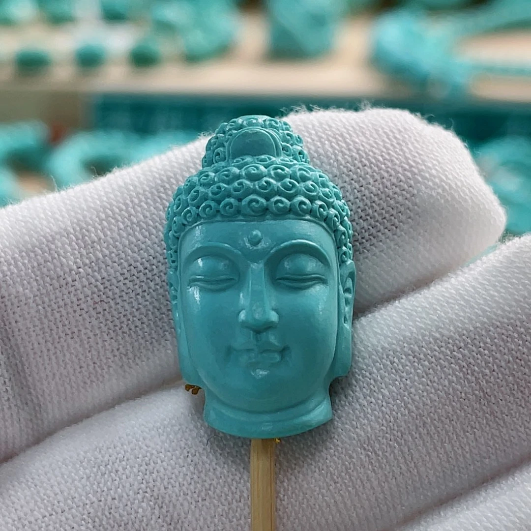 绿松石珠宝奇石未镶嵌