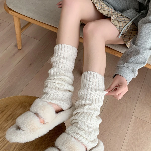 腿套女堆堆袜小腿袜jk套脚袜子夏季白色春秋薄款秋冬修饰腿型袜套