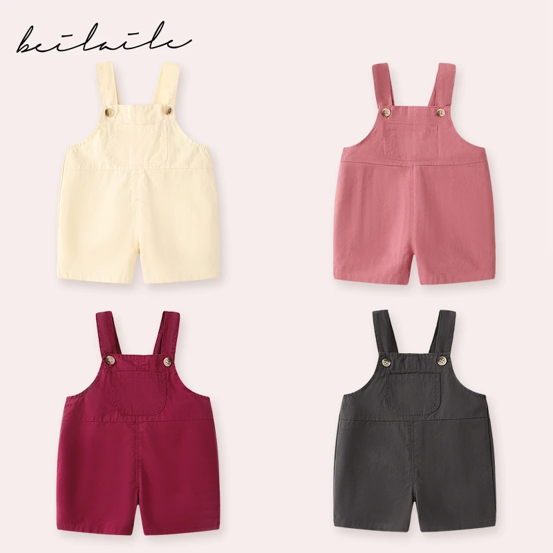 【新品软牛仔背带裤】婴儿背带裤入秋装春季儿童宝宝衣服