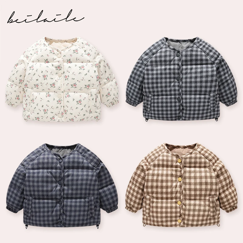 【面包羽绒外套  】婴儿童外套男女宝宝加厚羽绒服K22