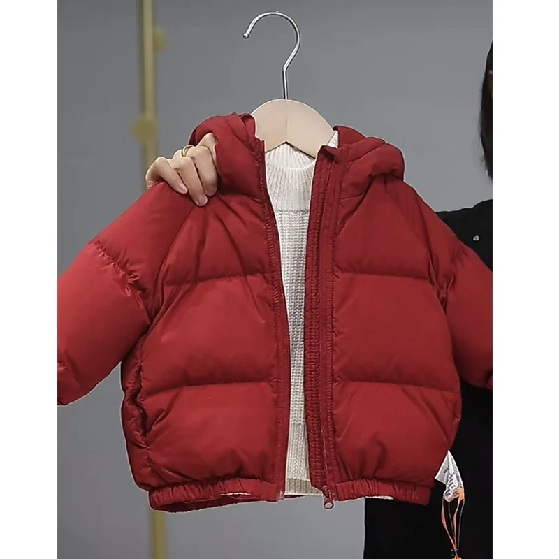 【连帽三防羽绒服 小乐妈咪】婴儿童羽绒服男女宝宝秋冬小童外套J25