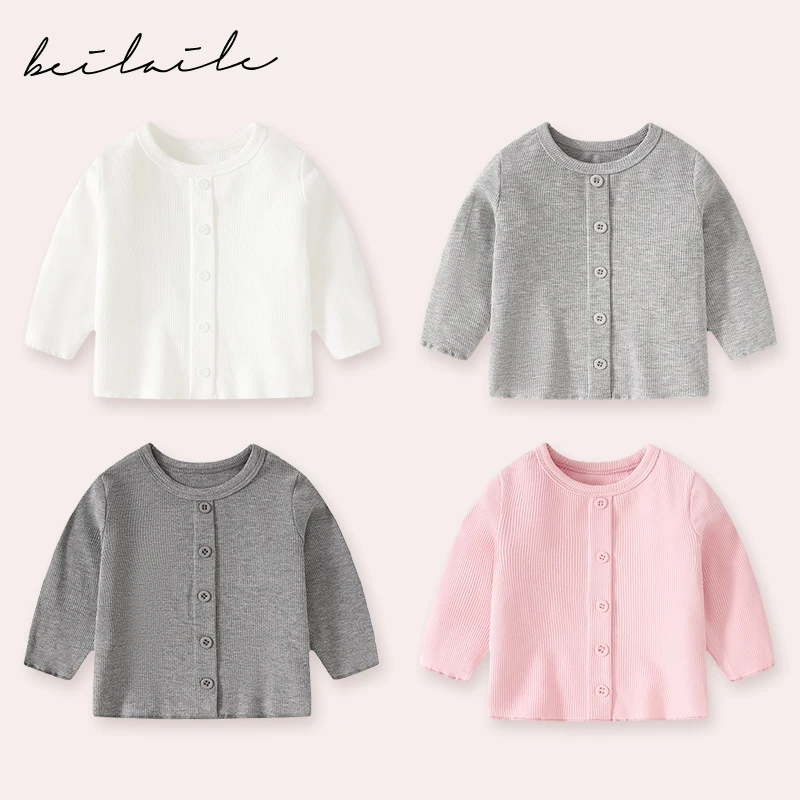 【优幕丝T 小乐妈咪】婴儿装男女童背心T恤夏装宝宝打底衫