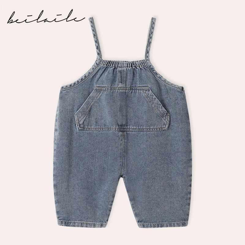 【软软背带裤】婴儿童衣服牛仔服男宝宝秋季