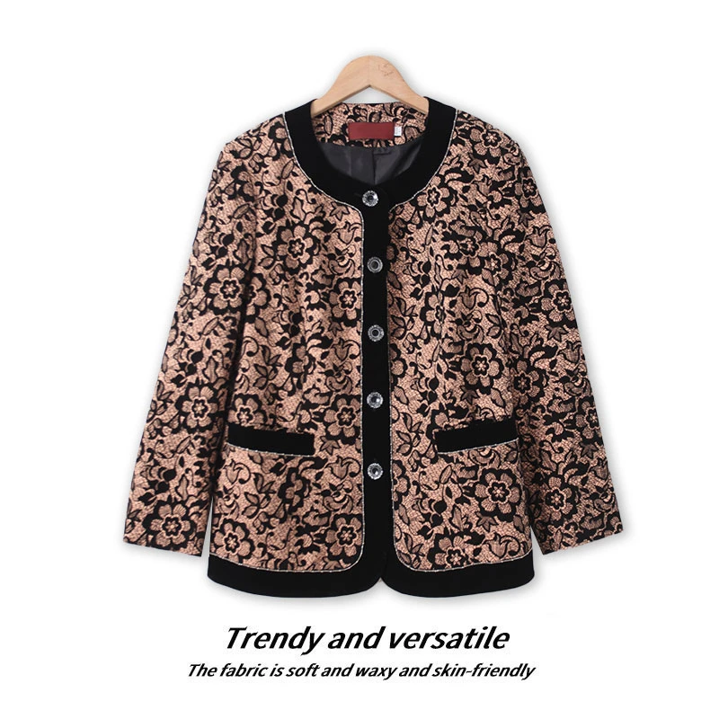 春季新款女士小香风外套上衣时尚潮流HH281休闲百搭显瘦