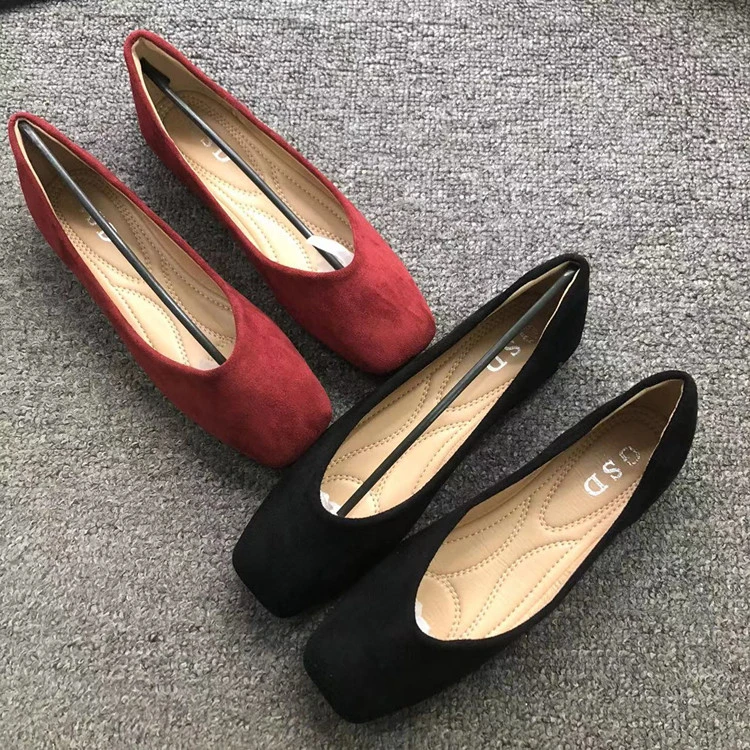 孤品下单备注编号平底单鞋浅口平跟软底舒适单鞋百搭