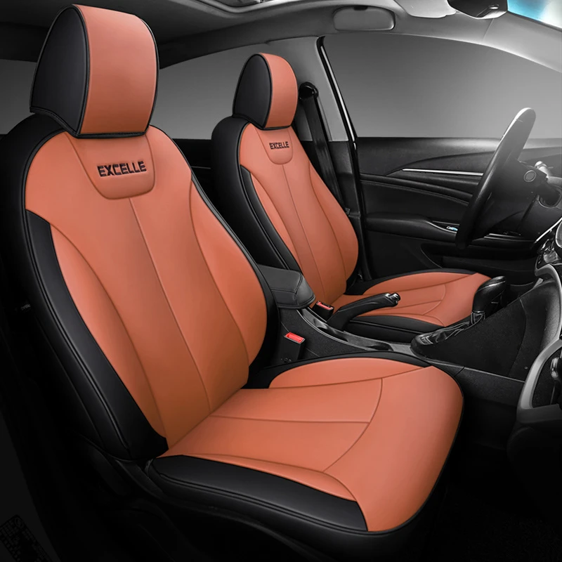 别克英朗专用汽车座套四季通用皮革款全包围坐垫套半真皮款