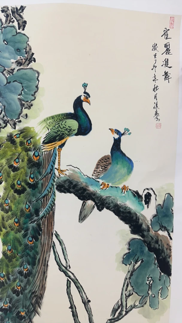 雀丽双舞 凌森老师作品