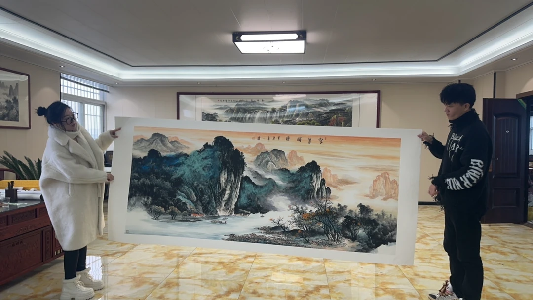 穹崖峭壁 姜国华老师作品