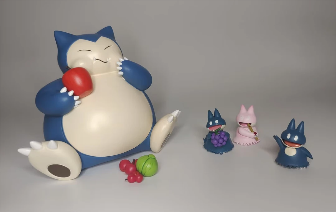 【现货】1:20 真新镇卡比兽 复刻 PU树脂雕像精品