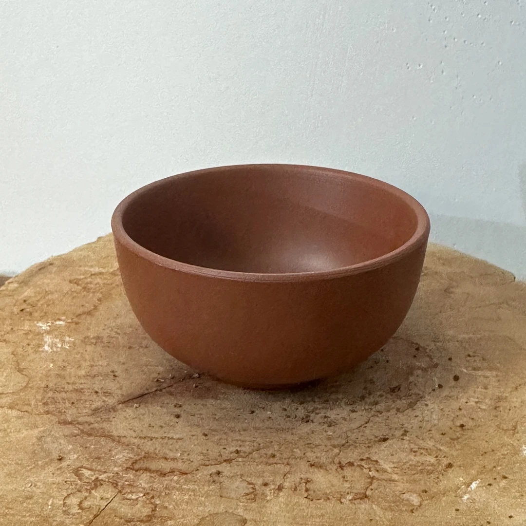 泗水砭石疗养院五色土品茗杯