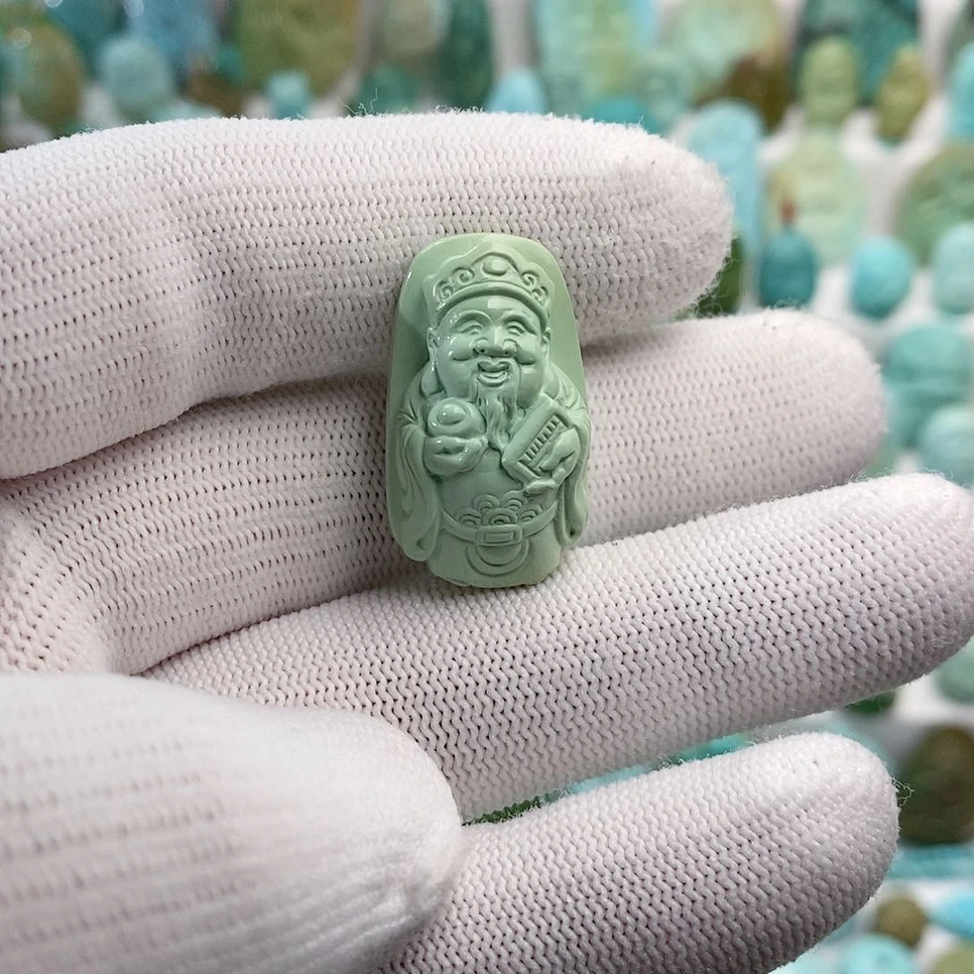 绿松石绿松石未镶嵌绿松石