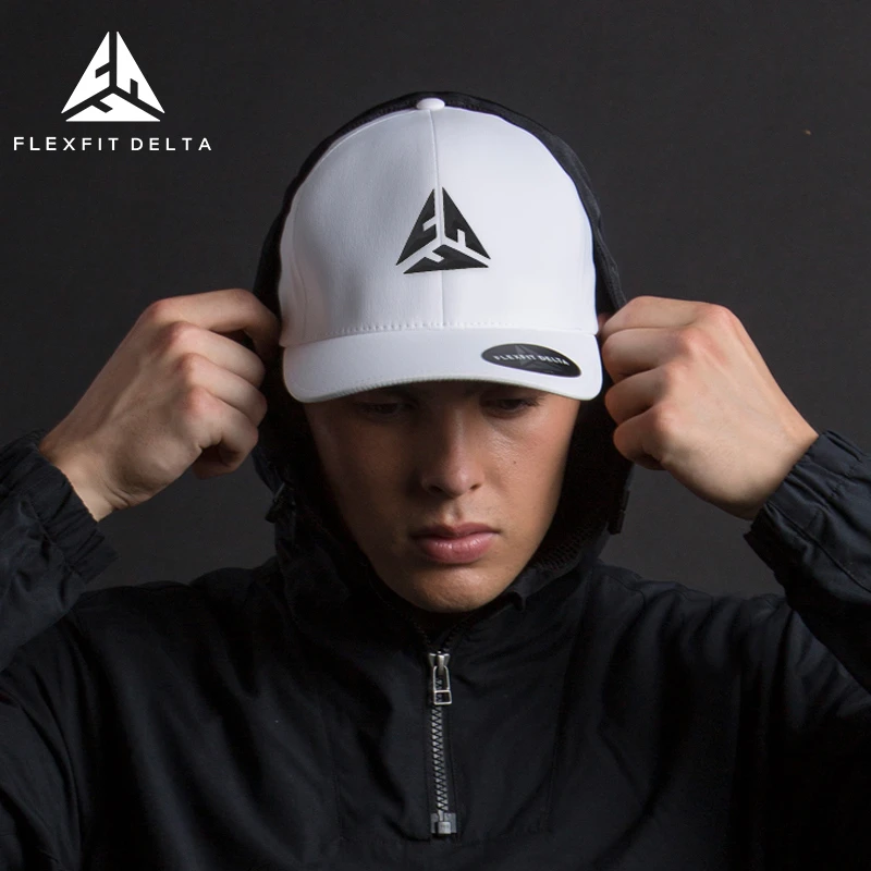 FLEXFITDELTA男女防晒遮阳鸭舌帽明星男款同款户外休闲棒球帽帽子