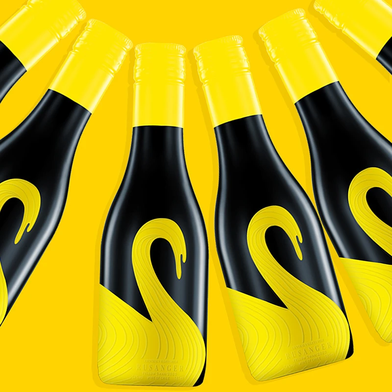 露仙阁黄天鹅干红葡萄酒晚安小酒微醺女士聚餐13%VOl*24瓶礼箱装A