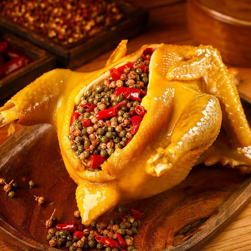 顺丰发货正宗川味麻椒鸡手撕整只卤味麻辣鲜香即食熟食800g以上