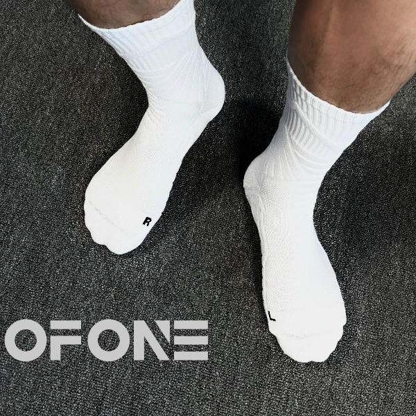 【3双】OFONE男士体育运动袜子高帮美式球员高邦袜训练篮球运动袜