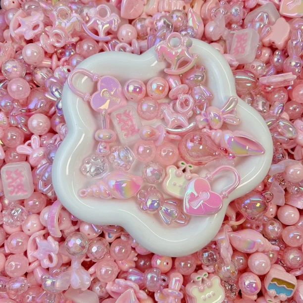 【经典色系炒锅】创意手机挂链DIY配件色系混款